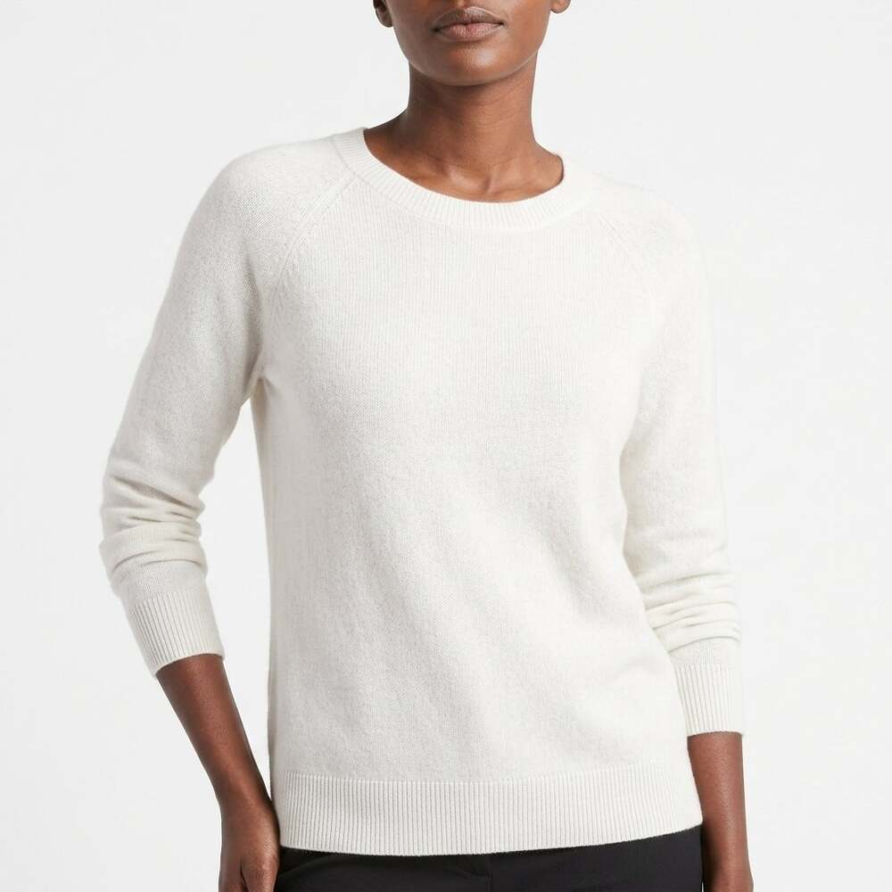 BANANA REPUBLIC Cashmere Pullover Lightweight Sweater Women Size L
